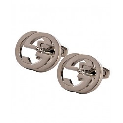 Gucci Double G Logo Style Cufflinks